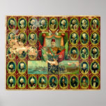 Sultans of the Ottoman Dynasty Vintage posters