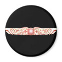 Sumerian Anunnaki Winged Sun Disc magnets