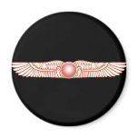 Sumerian Anunnaki Winged Sun Disc magnets