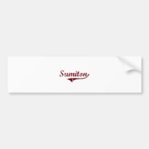 Sumiton Alabama Classic Design Bumper Sticker