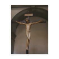 Summary Crucifix sculpted by Michelangelo , in San