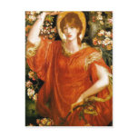 Summary Dante Gabriel Rossetti A Vision of Fiammet postcards