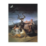 Summary Description Francisco Goya, le Sabbat des  postcards