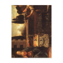 Summary Description Leonardo da Vinci, The Annunci Post Card