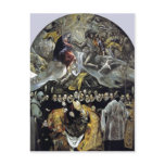 Summary El Greco - The Burial of the Count of Orga postcards