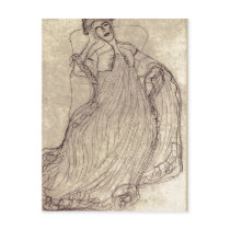 Summary Klimt, Gustav Studie f?r das Gem?lde Bildn Post Cards