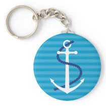 Summer Anchor Keychain