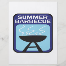 Summer Barbecue Custom Flyer