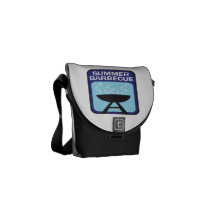 Summer Barbecue Messenger Bags