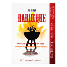 Summer Barbeque Invitation