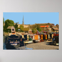 SUMMER BARGES POSTER