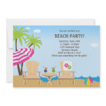 Summer Beach Party Invitation