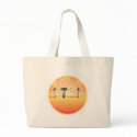 Summer Beach Scene: Vector Drawing bags