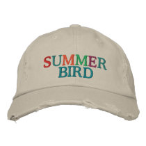 Summer Bird Horse Racing Cap by SRF