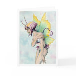 'Summer-Blink' Blank Greeting Card