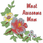 Summer Blooms embroidered shirts