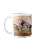 Summer Blooms Horse Mug