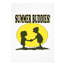 Summer Buddies Personalized Invitation