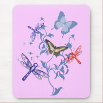 Summer Butterflies mousepads