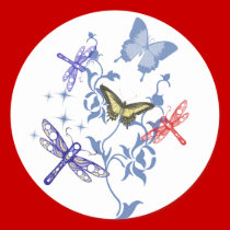 Summer Butterflies stickers