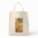 Summer by Alphonse Mucha Canvas Bag