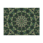 Summer Camouflage Kaleidoscope postcards