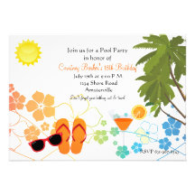 Summer Chillin' Invitation