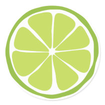 Summer Citrus Lime Stickers
