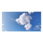 Summer Clouds Picture Card