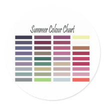 Summer Colour Chart