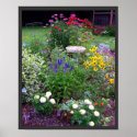 Summer Cottage Garden posters