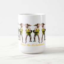 Summer Dancing Kid Mug