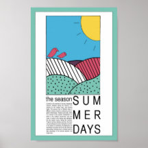 SUMMER DAYS PRINT