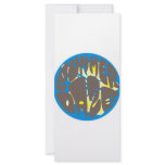 Summer Daze Blue Hibiscus rack cards
