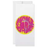 Summer Daze Hibiscus Rack Card
