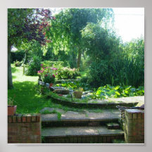 Summer English Garden Print