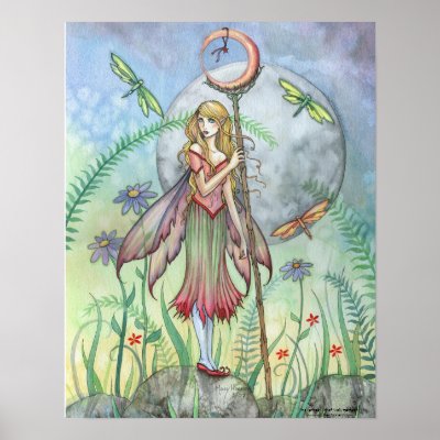 Summer Fairy Poster by Molly Harrison by robmolily