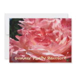 Summer Family Reunion! Invitation Cards Roses