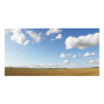 Summer Field Custom Photo Card
