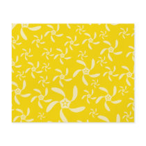Summer Floral Design. Sunny Yellow. Flyer