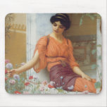 Summer Flowers by John William Godward mousepads