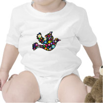 Summer Flowers Dove Shirt