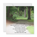 Summer Forest Wedding invitations