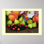 Summer Fruit Medley Poster posters