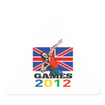 Summer Games 2012 Shot Put Throw Sticker