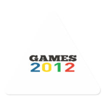 Summer Games 2012 Triangle Sticker