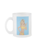 summer girl coffee mug