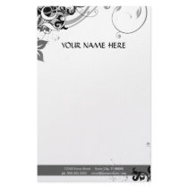 summer hi-fi stationery