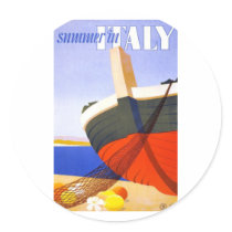 Summer in Italy Sticker
