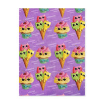 Summer Kawaii Cat Madness postcards